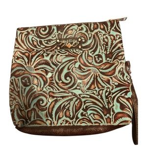 Patricia Nash Tooled Leather Clutch